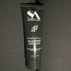 Never opened Straight Ahead shampoo and condition with hair serum!